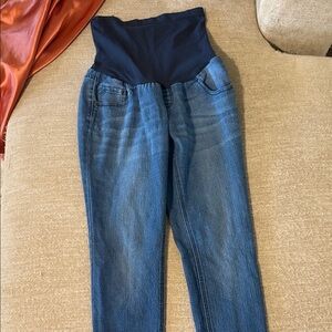 Motherhood Dark Blue Maternity Jeggings